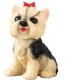 Декоративна фигурка куче Йорки 16 см