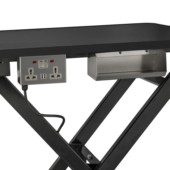 Електрическа GROOMING маса за подстригване на домашни любимци с контакти и USB портове