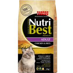 NUTRIBEST CAT Chicken&Rice ПИЛЕ С ОРИЗ