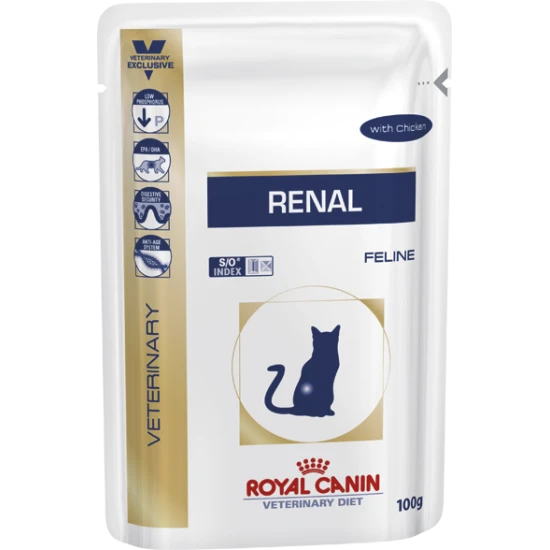 Royal Canin Renal Chicken Cat Pouch 85 гр.