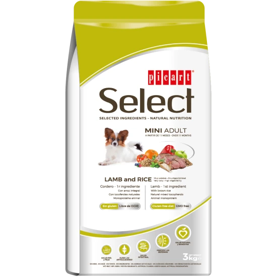 SELECT ADULT Mini Lamb and RICE храна за куче