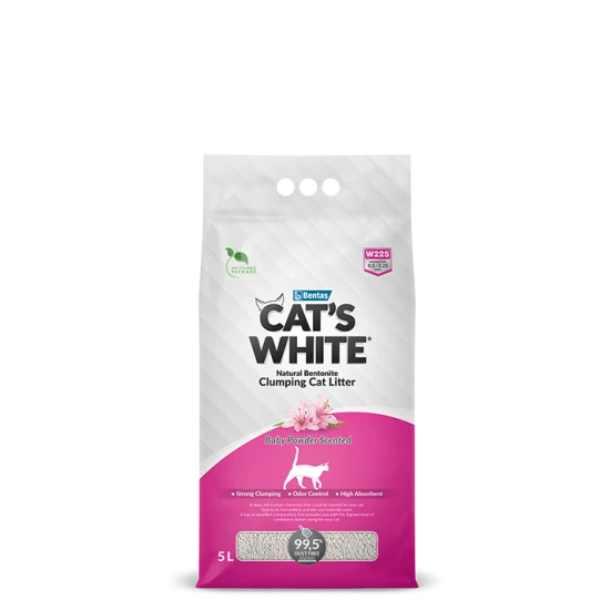 Бенто CAT's WHITE Бебешка пудра  5л
