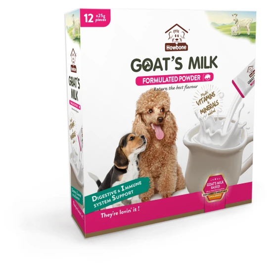 Сухо мляко за кучета HOWBONE GOAT`S MILK Саше 25 гр.