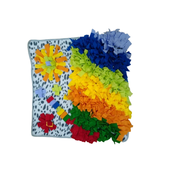 Snuffle Килимче за игра и обучение ЦВЕТНА ГРАДИНА