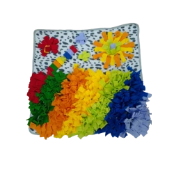 Snuffle Килимче за игра и обучение ЦВЕТНА ГРАДИНА
