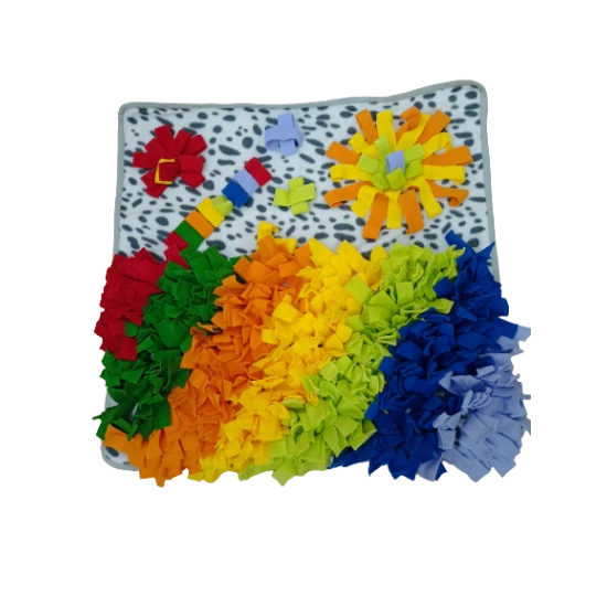 Snuffle Килимче за игра и обучение ЦВЕТНА ГРАДИНА