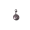 Адресник медальон с лапичка Silver